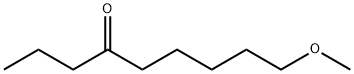 9-メトキシ-4-ノナノン 化学構造式