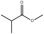 イソ酪酸メチル 化学構造式