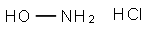 Hydroxylamine hydrochloride Struktur