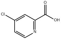 4-Chloropyridine-2-carboxylic acid Struktur