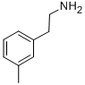 3-メチルフェネチルアミン 化学構造式