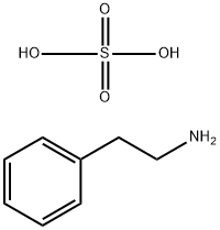 苯乙胺硫酸 结构式