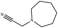 六甲烯亚氨基乙腈, 54714-50-0, 结构式