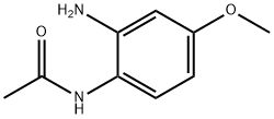 2-アミノ-4-メトキシアセトアニリド 化学構造式