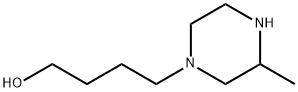1-Piperazinebutanol,3-methyl-(6CI,9CI) Struktur