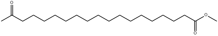 18-オキソノナデカン酸メチル 化学構造式