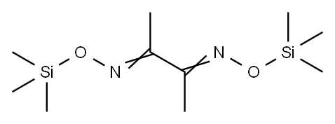 2,3-Butanedione bis[O-(trimethylsilyl)oxime] Struktur