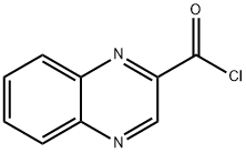2-喹喔啉甲酰氯 结构式