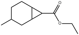 3-Methylbicyclo[4.1.0]heptane-7-carboxylic acid ethyl ester 结构式