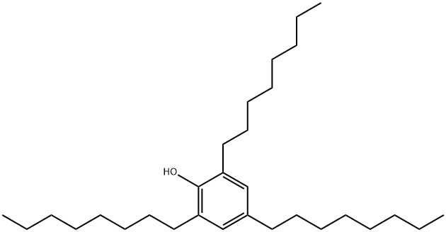 2,4,6-trioctylphenol Structure