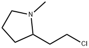 2-(2-Chloroethyl)-1-methylpyrrolidine Structure
