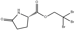 2,2,2-tribromoethyl 5-oxo-L-prolinate 结构式