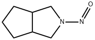 N-亚硝基-3-氮杂双环[3.3.0]辛烷 结构式