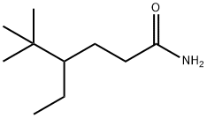 4-Ethyl-5,5-dimethylhexanamide 结构式
