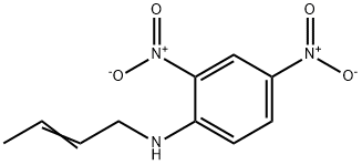 N-(2-Butenyl)-2,4-dinitrobenzenamine 结构式