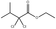 2,2-Dichloro-3-methylbutyric acid ethyl ester Struktur