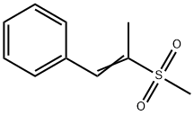 (2-Methylsulfonyl-1-propenyl)benzene Structure