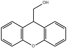 9H-XANTHENE-9-METHANOL Struktur