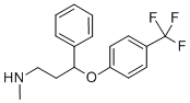 氟西汀 结构式