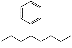 (1-Methyl-1-propylpentyl)benzene Struktur