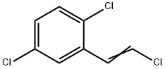 1,4-ジクロロ-2-(2-クロロエテニル)ベンゼン 化学構造式