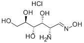 D-グルコサミンオキシム塩酸塩 化学構造式