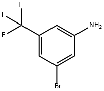 3-氨基-5-溴三氟甲苯 结构式