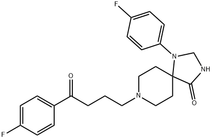氟司哌隆 结构式