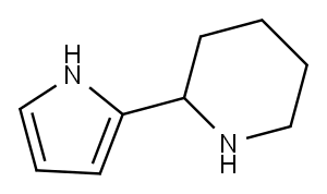 2-(1H-Pyrrol-2-yl)piperidine Structure