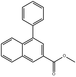 Methyl 4-phenyl-2-naphthoate Structure