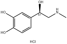 塩酸エピネフリン 化学構造式