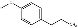 4-甲氧基苯乙胺 结构式