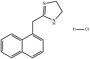 ナファゾリン 塩酸塩 化学構造式