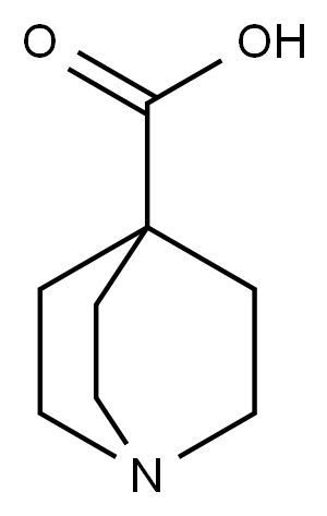1-AZA-BICYCLO[2.2.2]OCTANE-4-CARBOXYLIC ACID Structure
