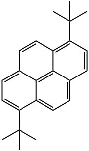 1,6-ジ-tert-ブチルピレン 化学構造式