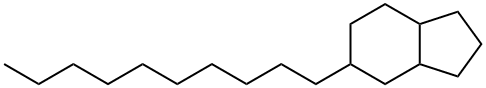 5-デシルオクタヒドロ-1H-インデン 化学構造式