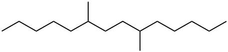 6,9-Dimethyltetradecane Struktur