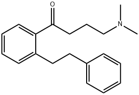 4-DIMETHYLAMINO-1-(2-PHENETHYL-PHENYL)-BUTAN-1-ONE Structure