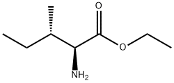 rac-(2R*,3R*)-2-アミノ-3-メチル吉草酸エチル 化学構造式