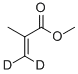 METHYL METHACRYLATE-3,3-D2 Struktur