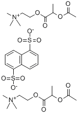 アクラトニウムナパジシル酸塩 化学構造式