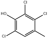 2,3,6-trichloro-p-cresol Struktur