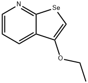 3-Ethoxyselenolo[2,3-b]pyridine Struktur