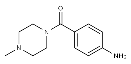 1-(4-AMINOBENZOYL)-4-METHYLPIPERAZINE Structure