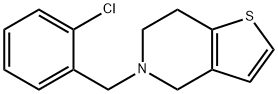 噻氯匹定, 55142-85-3, 结构式