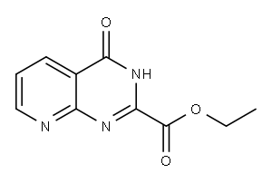 Ethyl 4-oxo-3,4-dihydropyrido[2,3-d]pyrimidine-2-carboxylate Structure
