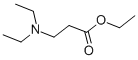 N,N-ジエチル-β-アラニンエチル 化学構造式