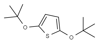 2,5-Di-tert-butoxythiophene Structure