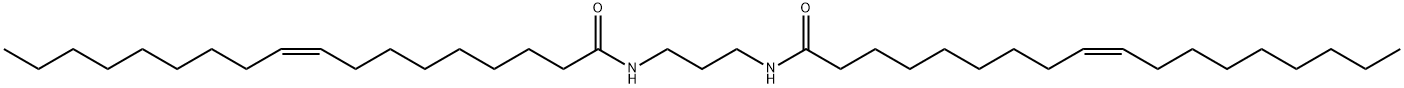9-Octadecenamide, N,N-1,3-propanediylbis-, (9Z,9Z)- Struktur