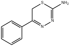 5-PHENYL-6H-1,3,4-THIADIAZIN-2-AMINE, 55185-77-8, 结构式